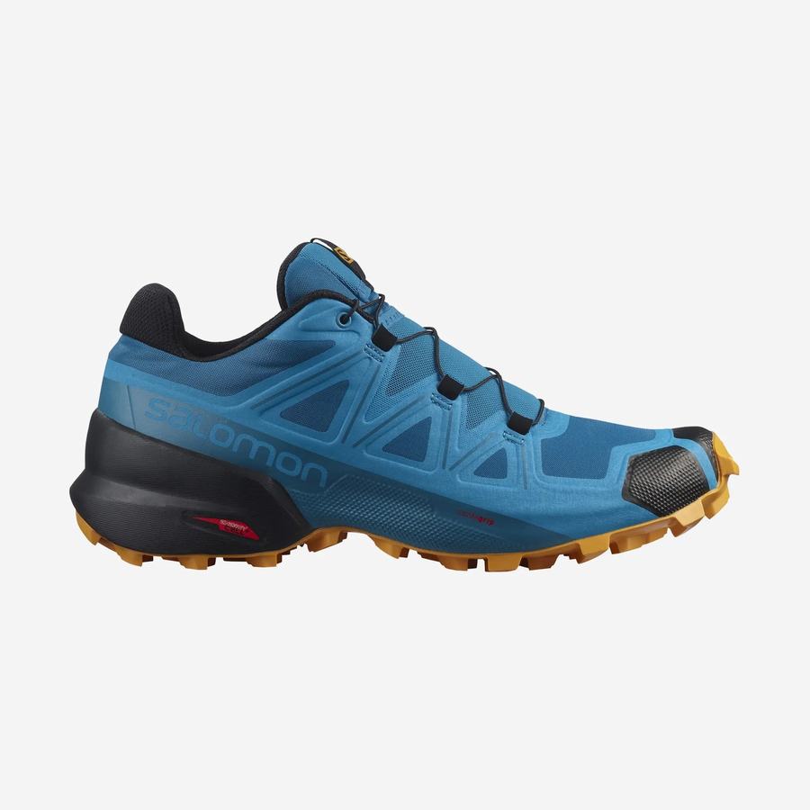 Salomon Speedcross 5 Παπούτσια Trail Running ανδρικα μπλε [DTK7812ER]